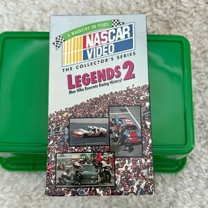 🎁5/$10🎁 NASCAR Video - Collectors Series - Legends (VHS, 1994)